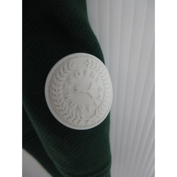 Puma Sweatshirt Medium Trophy Hunting Cropped Hoodie Streetwear - Picture 4 of 13